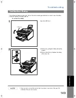 Предварительный просмотр 149 страницы Panasonic Panafax UF-5300 Operating Instructions Manual