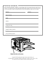 Предварительный просмотр 4 страницы Panasonic Panafax UF-550 User Manual