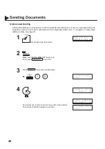 Предварительный просмотр 52 страницы Panasonic Panafax UF-550 User Manual