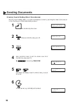 Предварительный просмотр 58 страницы Panasonic Panafax UF-550 User Manual