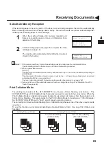 Предварительный просмотр 67 страницы Panasonic Panafax UF-550 User Manual