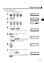 Предварительный просмотр 75 страницы Panasonic Panafax UF-550 User Manual