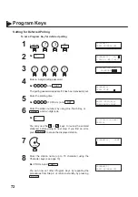 Предварительный просмотр 76 страницы Panasonic Panafax UF-550 User Manual