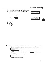 Предварительный просмотр 83 страницы Panasonic Panafax UF-550 User Manual