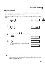 Предварительный просмотр 87 страницы Panasonic Panafax UF-550 User Manual