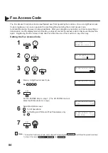 Предварительный просмотр 88 страницы Panasonic Panafax UF-550 User Manual