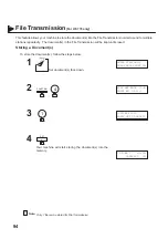 Предварительный просмотр 98 страницы Panasonic Panafax UF-550 User Manual