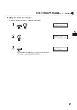 Предварительный просмотр 101 страницы Panasonic Panafax UF-550 User Manual