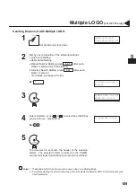 Предварительный просмотр 113 страницы Panasonic Panafax UF-550 User Manual