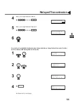 Предварительный просмотр 137 страницы Panasonic Panafax UF-550 User Manual