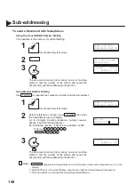 Предварительный просмотр 144 страницы Panasonic Panafax UF-550 User Manual