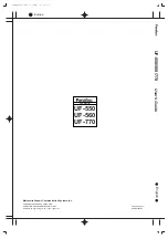 Preview for 184 page of Panasonic Panafax UF-550 User Manual