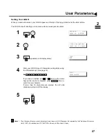 Предварительный просмотр 29 страницы Panasonic Panafax UF-585 User Manual