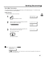 Предварительный просмотр 59 страницы Panasonic Panafax UF-585 User Manual