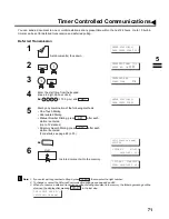 Предварительный просмотр 73 страницы Panasonic Panafax UF-585 User Manual