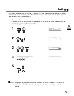 Предварительный просмотр 75 страницы Panasonic Panafax UF-585 User Manual