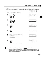 Предварительный просмотр 95 страницы Panasonic Panafax UF-585 User Manual