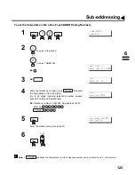 Предварительный просмотр 125 страницы Panasonic Panafax UF-585 User Manual