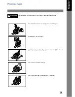 Предварительный просмотр 9 страницы Panasonic Panafax UF-6000 Operating Instructions Manual