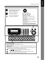 Предварительный просмотр 13 страницы Panasonic Panafax UF-6000 Operating Instructions Manual