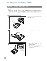 Предварительный просмотр 18 страницы Panasonic Panafax UF-6000 Operating Instructions Manual