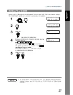 Предварительный просмотр 27 страницы Panasonic Panafax UF-6000 Operating Instructions Manual