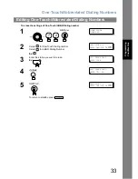 Предварительный просмотр 33 страницы Panasonic Panafax UF-6000 Operating Instructions Manual