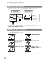 Предварительный просмотр 40 страницы Panasonic Panafax UF-6000 Operating Instructions Manual