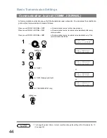 Предварительный просмотр 44 страницы Panasonic Panafax UF-6000 Operating Instructions Manual