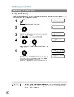 Предварительный просмотр 50 страницы Panasonic Panafax UF-6000 Operating Instructions Manual