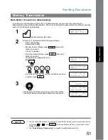 Предварительный просмотр 51 страницы Panasonic Panafax UF-6000 Operating Instructions Manual