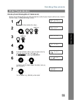 Предварительный просмотр 55 страницы Panasonic Panafax UF-6000 Operating Instructions Manual