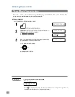 Предварительный просмотр 56 страницы Panasonic Panafax UF-6000 Operating Instructions Manual