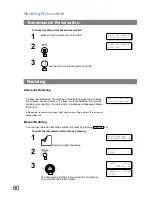 Предварительный просмотр 60 страницы Panasonic Panafax UF-6000 Operating Instructions Manual