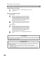 Предварительный просмотр 66 страницы Panasonic Panafax UF-6000 Operating Instructions Manual