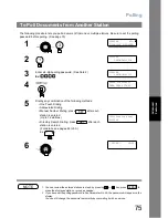 Предварительный просмотр 75 страницы Panasonic Panafax UF-6000 Operating Instructions Manual