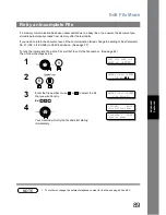 Предварительный просмотр 89 страницы Panasonic Panafax UF-6000 Operating Instructions Manual