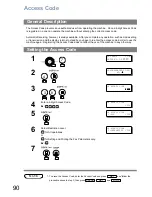 Предварительный просмотр 90 страницы Panasonic Panafax UF-6000 Operating Instructions Manual