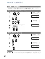 Предварительный просмотр 92 страницы Panasonic Panafax UF-6000 Operating Instructions Manual