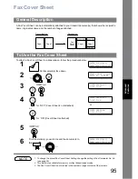 Предварительный просмотр 95 страницы Panasonic Panafax UF-6000 Operating Instructions Manual