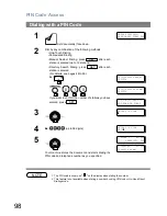 Предварительный просмотр 98 страницы Panasonic Panafax UF-6000 Operating Instructions Manual