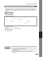 Предварительный просмотр 109 страницы Panasonic Panafax UF-6000 Operating Instructions Manual