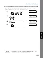 Предварительный просмотр 111 страницы Panasonic Panafax UF-6000 Operating Instructions Manual