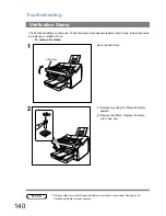 Предварительный просмотр 140 страницы Panasonic Panafax UF-6000 Operating Instructions Manual