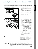 Preview for 21 page of Panasonic Panafax UF-6100 Operating Instructions Manual