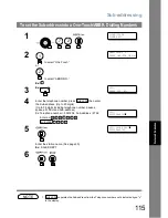 Preview for 115 page of Panasonic Panafax UF-6100 Operating Instructions Manual