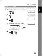 Предварительный просмотр 27 страницы Panasonic Panafax UF-6200 Operating Instructions Manual