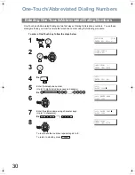 Предварительный просмотр 30 страницы Panasonic Panafax UF-6200 Operating Instructions Manual