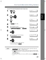 Предварительный просмотр 31 страницы Panasonic Panafax UF-6200 Operating Instructions Manual