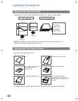 Предварительный просмотр 42 страницы Panasonic Panafax UF-6200 Operating Instructions Manual